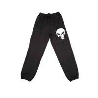 Zdjęcie produktu Spodnie Punisher czarne czacha skulls bawełna